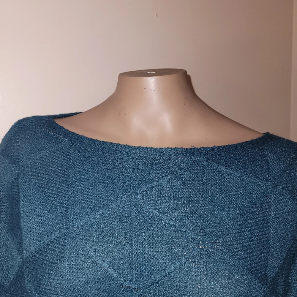 Shein Boatneck Sweater Woman's Size XL - Picture 6 of 10